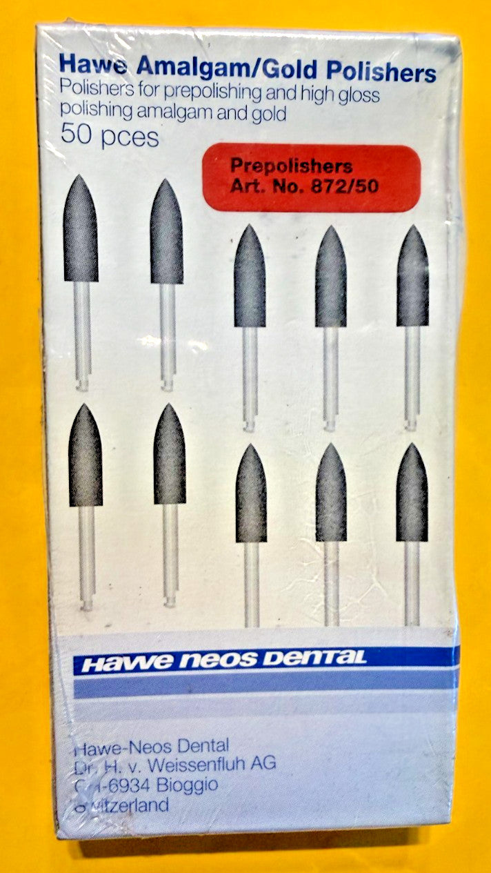 AMALGAM METALS PRE POLISHER RA TORPEDO 50 units Hawe a KERR Company