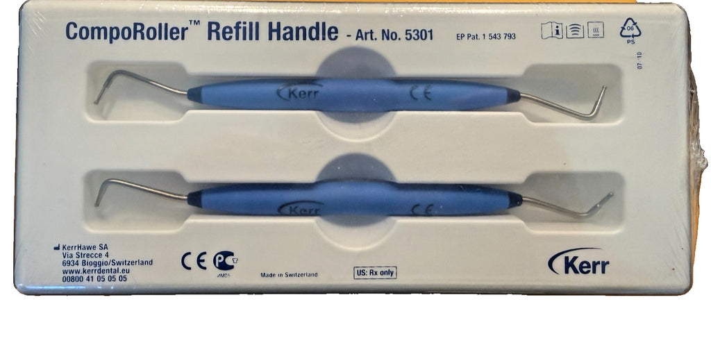 KERR CompoRoller Refill Handle 2 units.  5301 ORIGINAL Swiss made