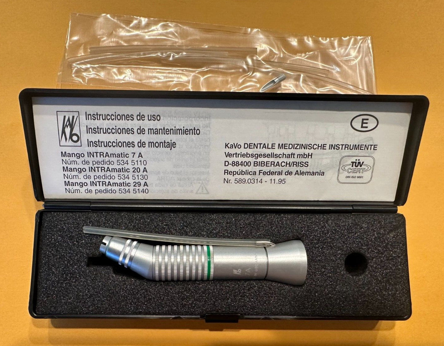 KaVo 7 A reducing shank 2.7 : 1   Made in Germany