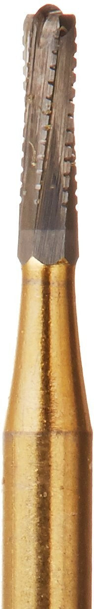 JET KERR CARBIDE BURS FG 1957 METAL CUTTER ROUND END CYLINDER.   5/Pk.