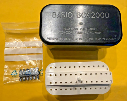 Dental Endo Organizer 48 Holes  VDW BASIC-BOX 2000.  Germany