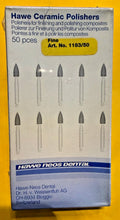 CERAMIC POLISHERS RA POINT FINE 50 units HAWE a KERR Company