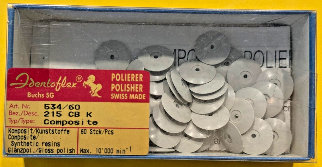 IDENTOFLEX COMPOSITE POLISHER DISC 60u. a KERR Company Swiss made