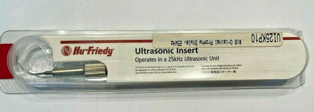 DENTAL ULTRASONIC INSERT # 10 HU-FRIEDY 25KHz  UNIVERSAL UI25KP10
