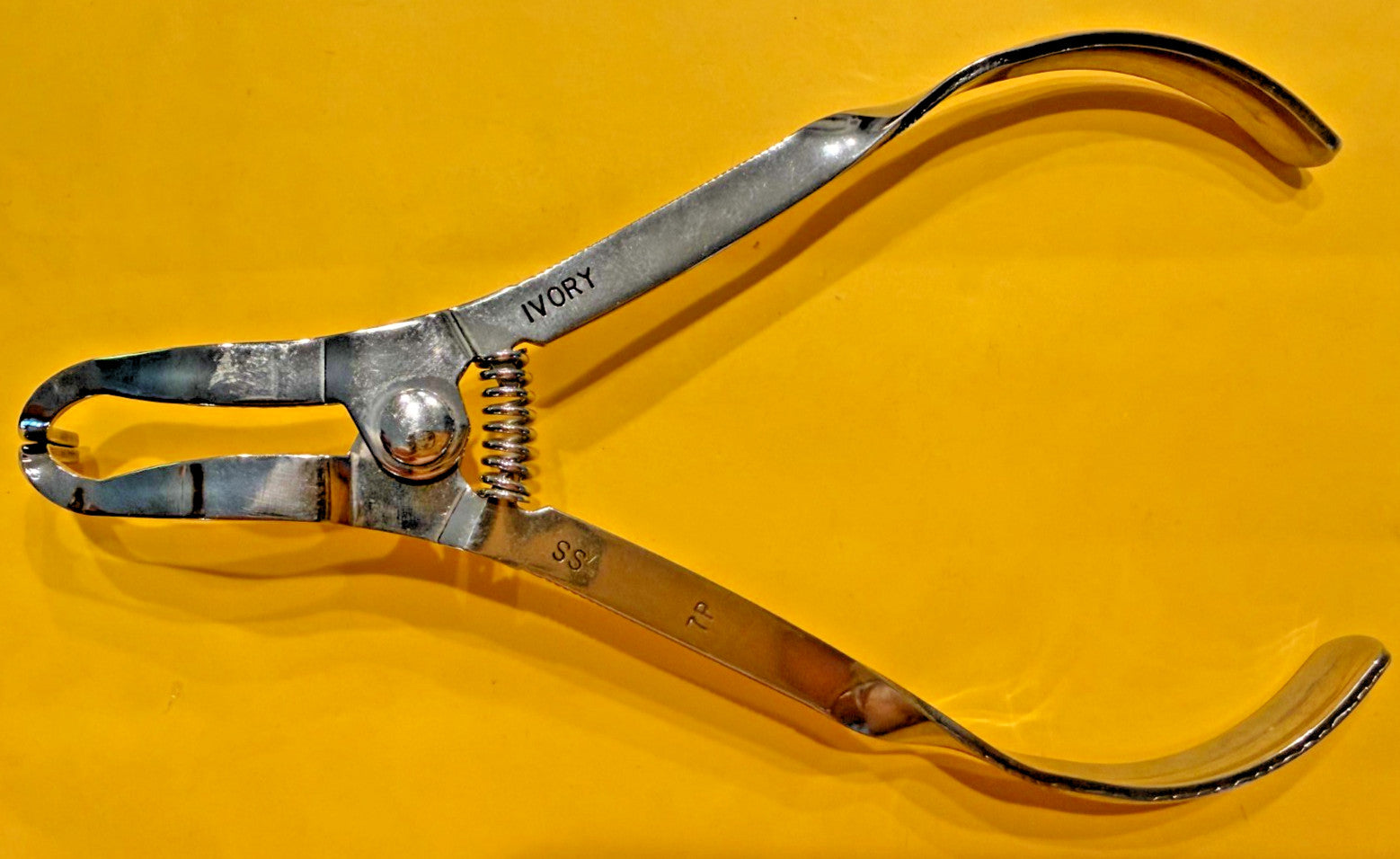 Ivory Rubber Dam Clamp Forceps,  OPEN BOX