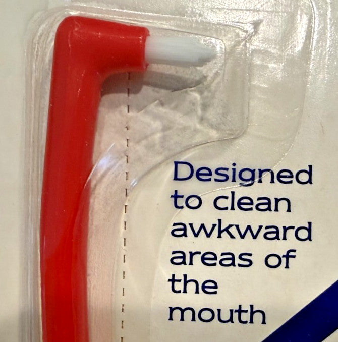 3 x Wisdom Interdental Interspace Brush Teeth Gap Cleaning. Made in ENGLAND