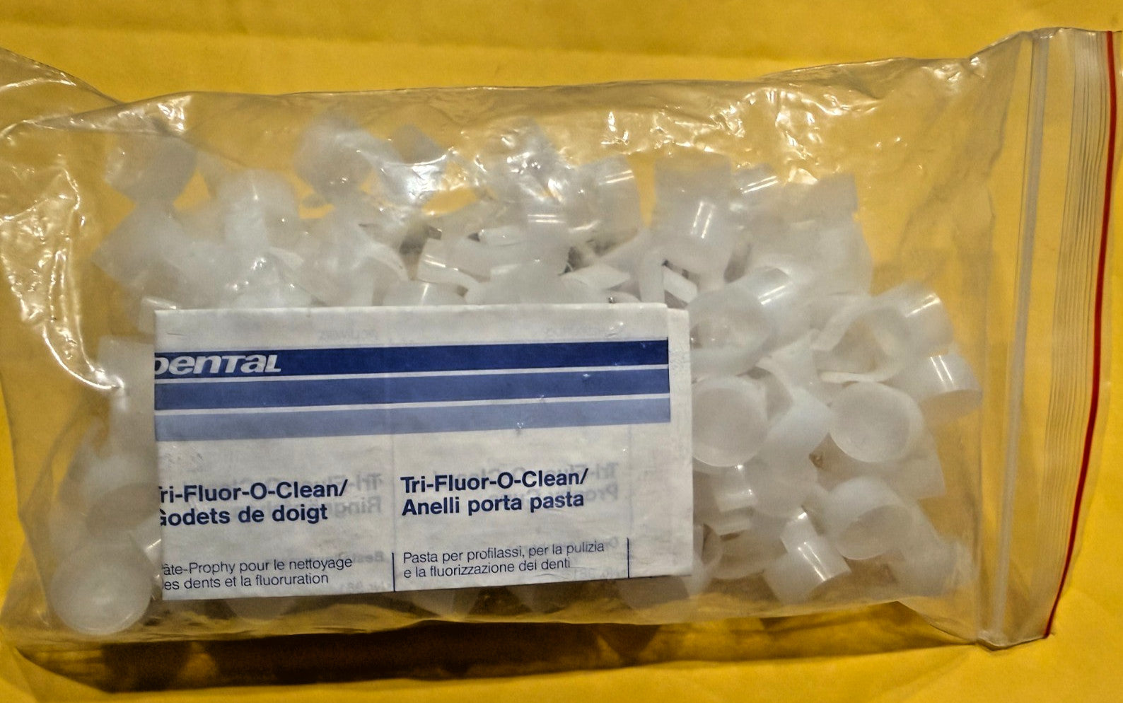 HAWE NEOS PROPHY PASTE CARRIER RINGS 100 units.  A KEER Company. Swiss made