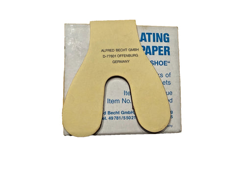 BECHT Articulating Paper Horseshoe Red/Blue 12 x 12 pack 144 units. Germany made