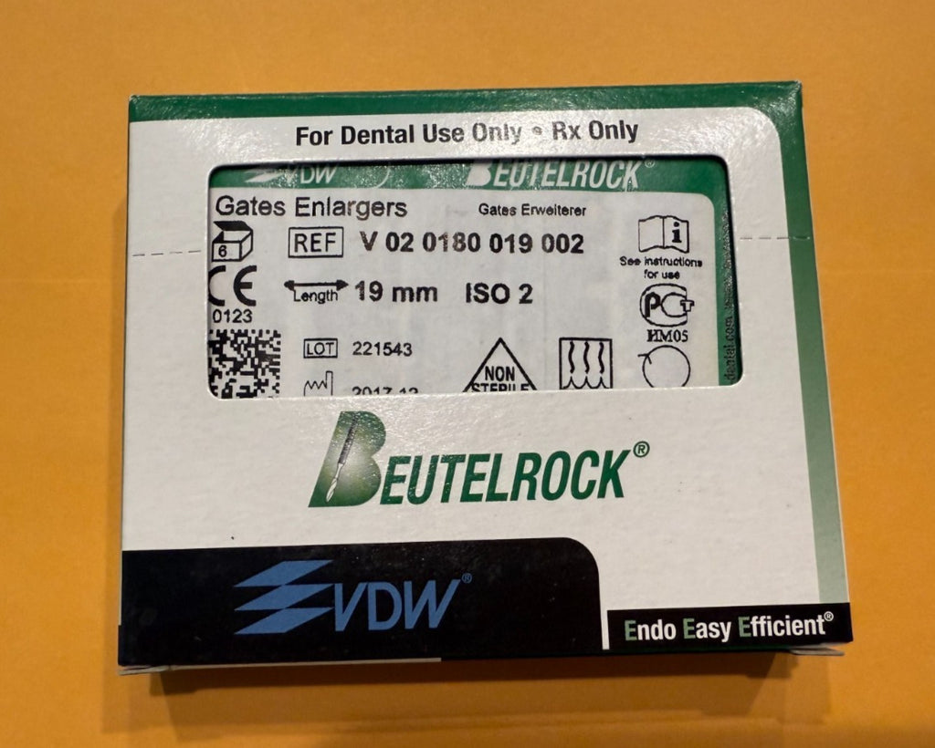 VDW Glidden Gates Endo Rotary Drills size 2  (5 x 6 pk) 30 units Germany
