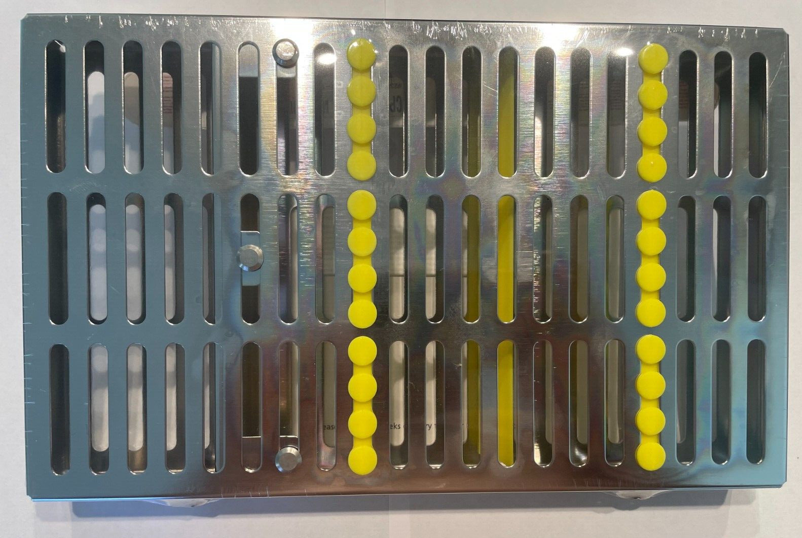 HU-FRIEDY DENTAL CASSETTE IMS 12 INSTRUMENTS YELLOW  IM8125