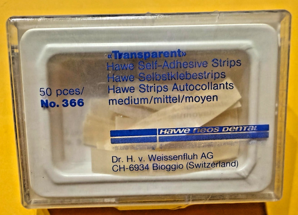 HAWE SELF-ADHESIVE STRIPS MATRIX 50 units. A KERR Company. Swiss made