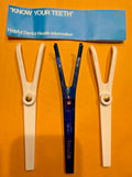 FlossAid  Set of 3 Floss-Aid Dental Floss Holder WISDOM USA