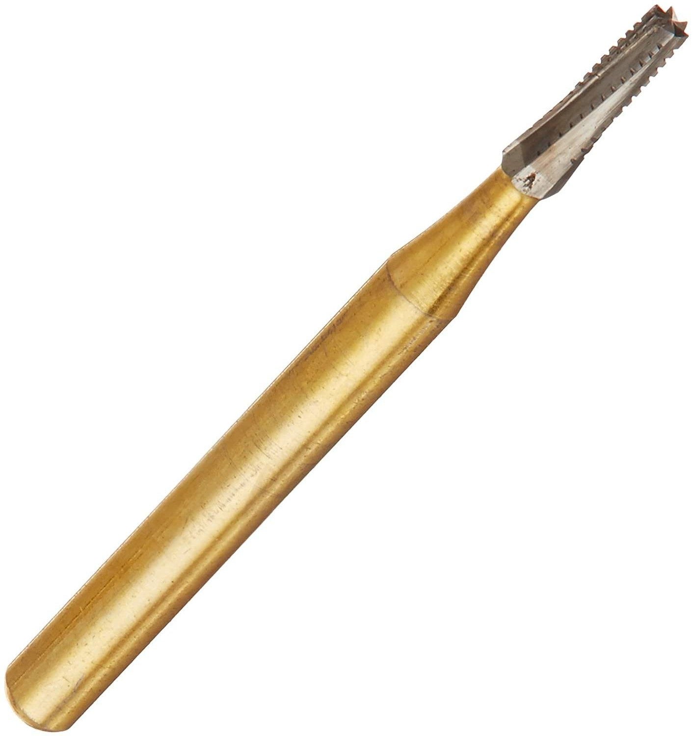 JET KERR CARBIDE BURS FG 2071 METAL CUTTER FLAT END TAPER. PACK OF 5 UNITS.