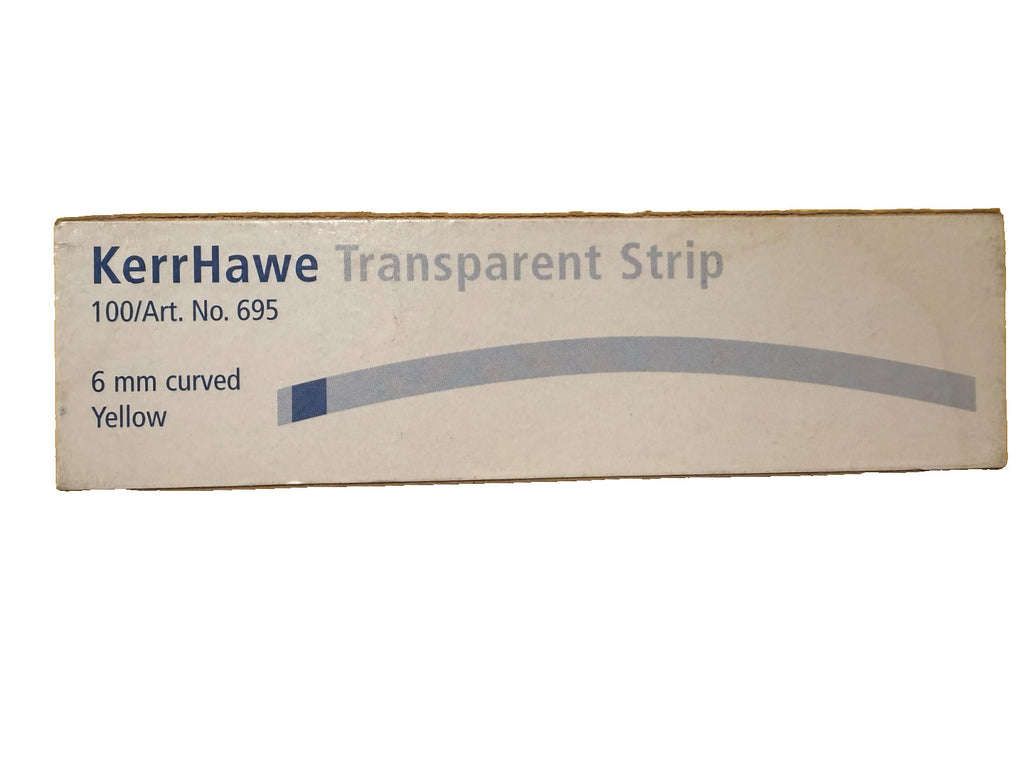 KERR HAWE Transparent curved strip 100 units SWISS made