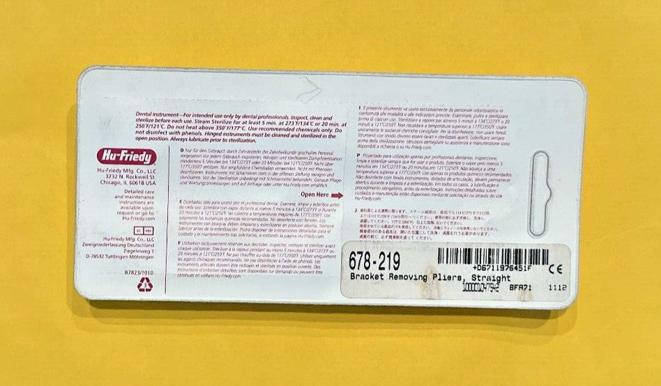 Hu-Friedy  678-219 - ORTHO PLIER BRACKET REMOVER