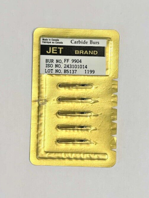 JET KERR TRIMMING & FINISHING CARBIDE BURS 30 BLADES FF 9904