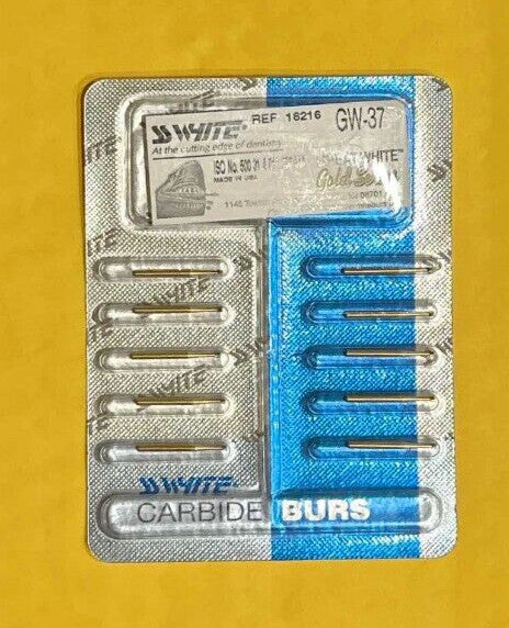 SS WHITE Great White FG  GW34, GW35, GW37,  , dental carbide burs