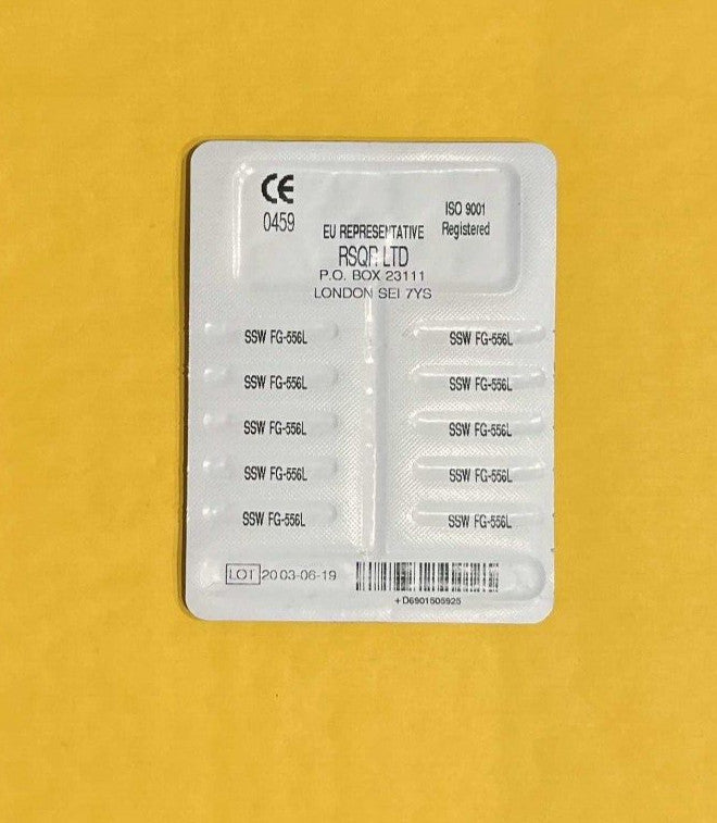 SS White Dental Burs FG 1556, 1557, 1558, 57L, 556L, 558L