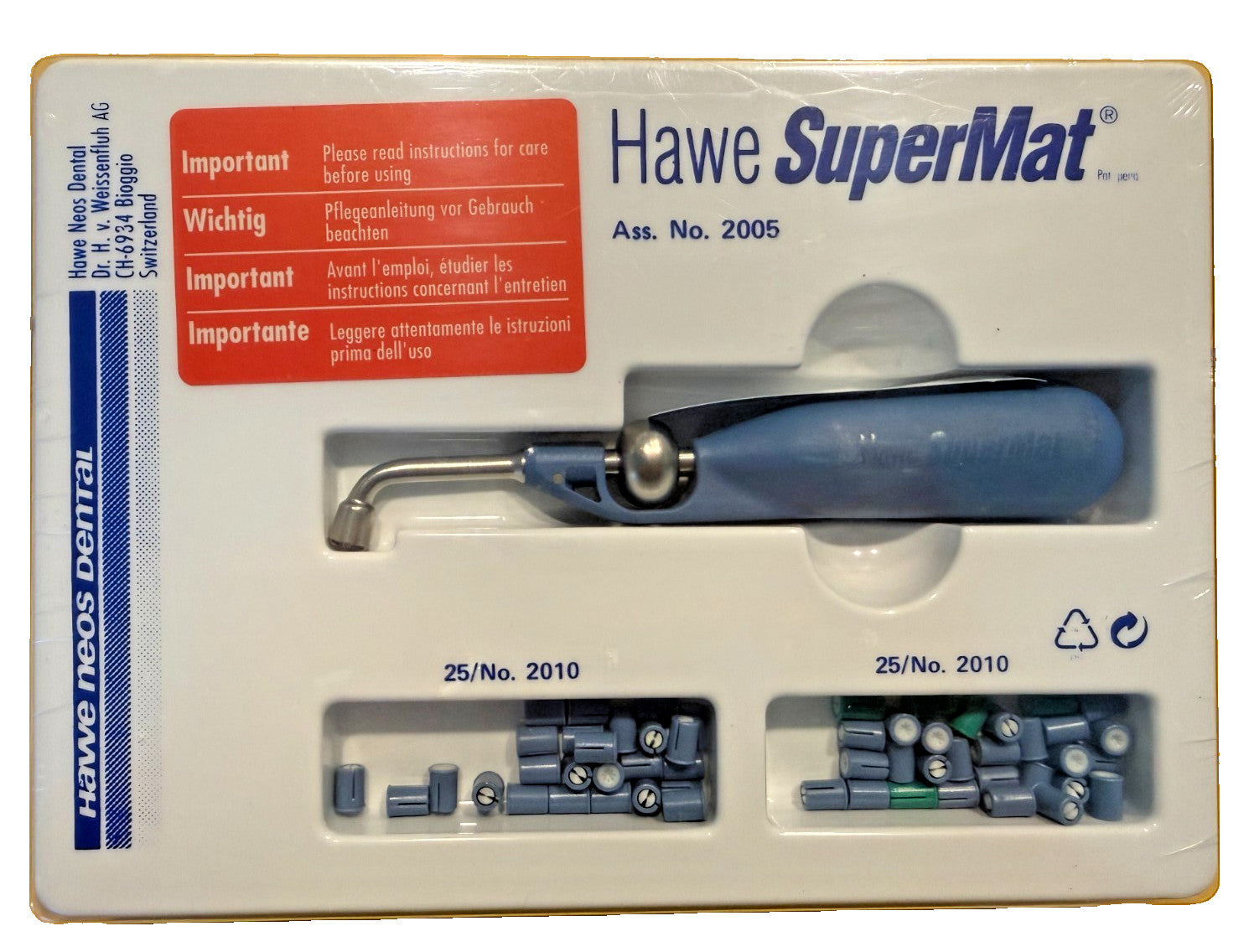 SUPERMAT 2005 Universal Matrix Tensioning System. Hawe Neos a KERR Company.