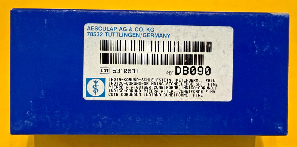 AESCULAP INDIA sharpering stone fine grain DB090 Germany