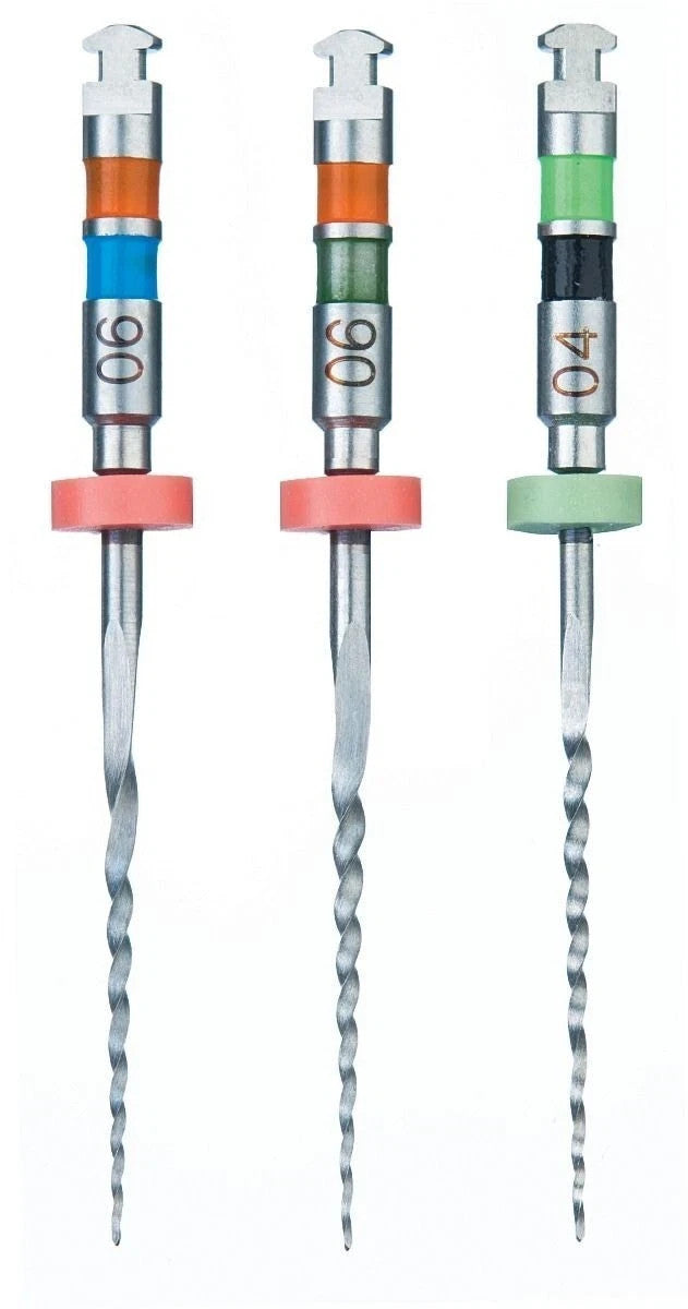 KERR Sybron Endo TF Twisted Files, 3/Pkg different sizes