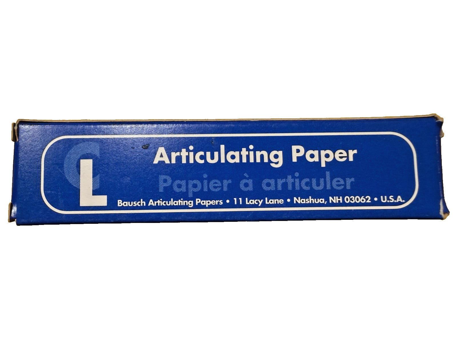 Bausch Articulating Paper Strips Micro-Thin Blue .0016" 200/pk