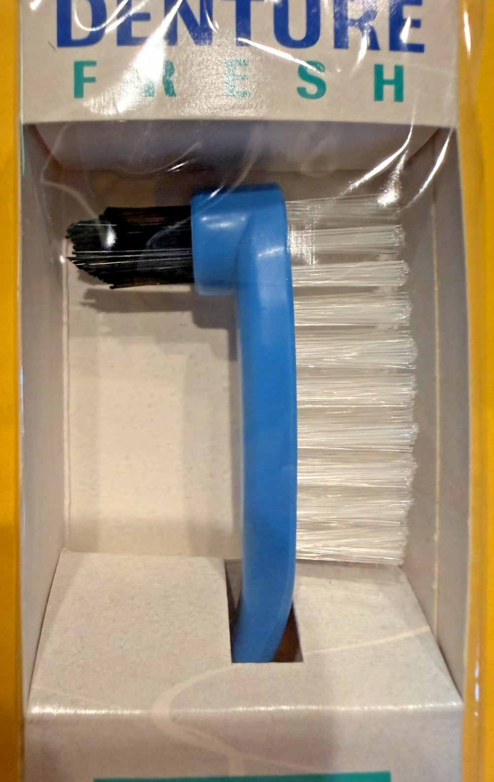 WISDOM DENTURE BUNDLE 3 TOOTHBRUSH + DENTURE BATH MADE IN ENGLAND