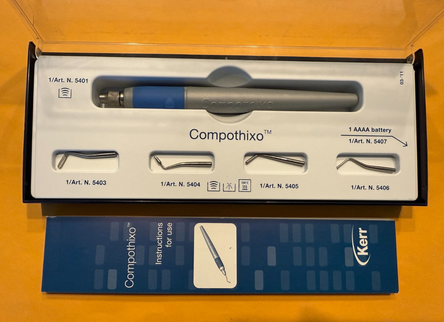 KERR COMPOTHIXO Intro Kit. Made in Switzerland.  5400 Open box.