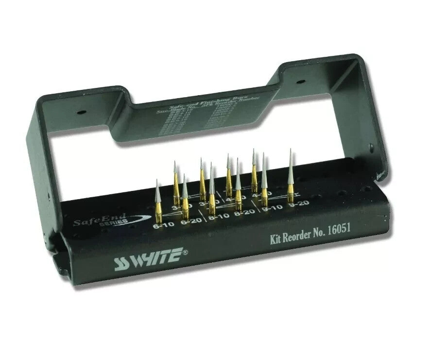 Endodontic SS White Safe End Finishing Bur Kit By EndoTech