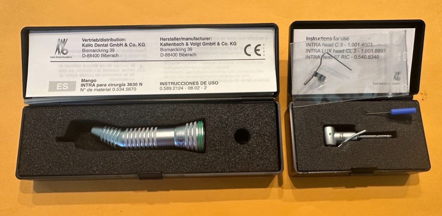KaVo Surgical Contra-Angle Reduction 90:1  3630N + C3  Germany