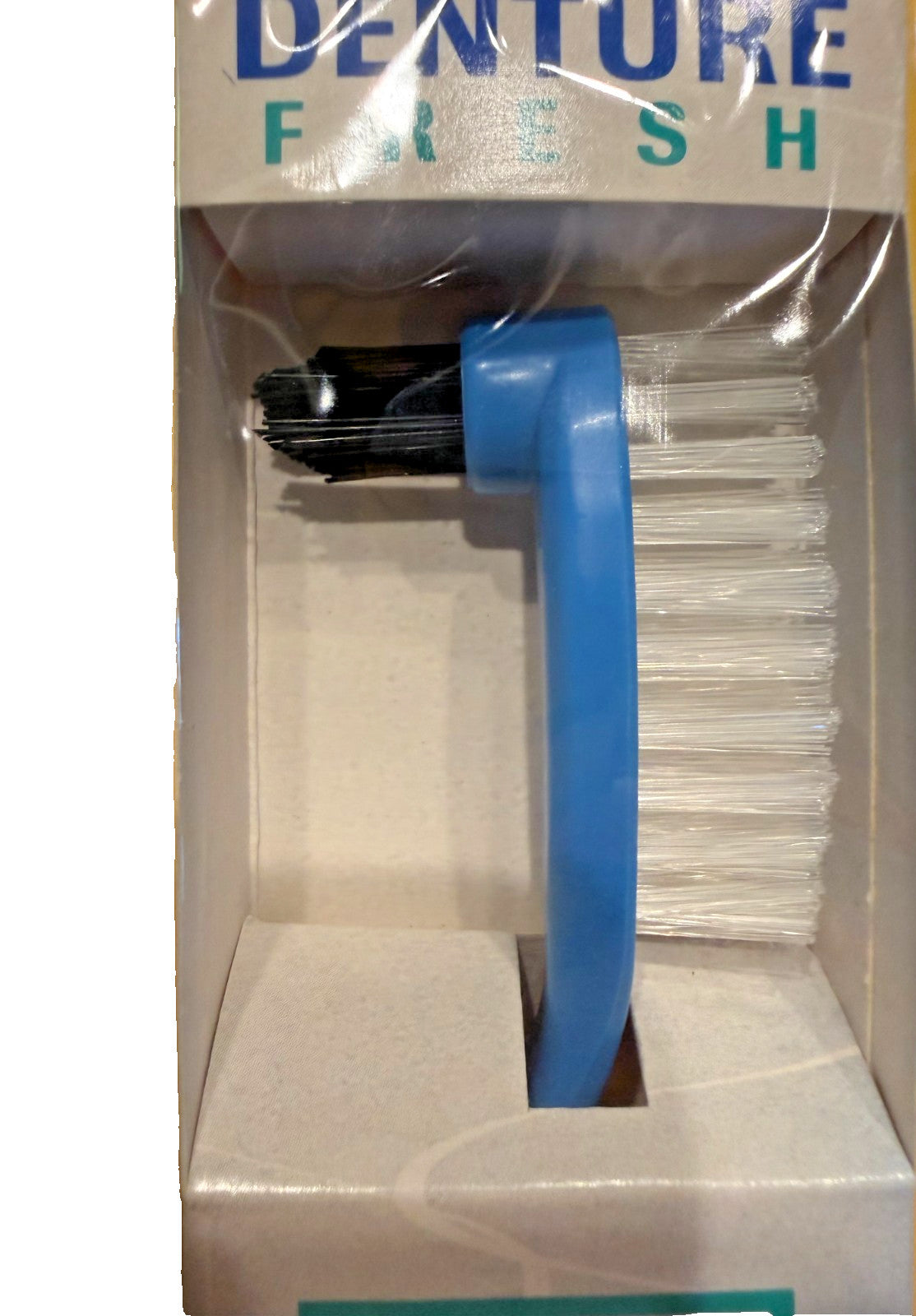 3 Premium WISDOM Denture Brush Made in UK assorted color