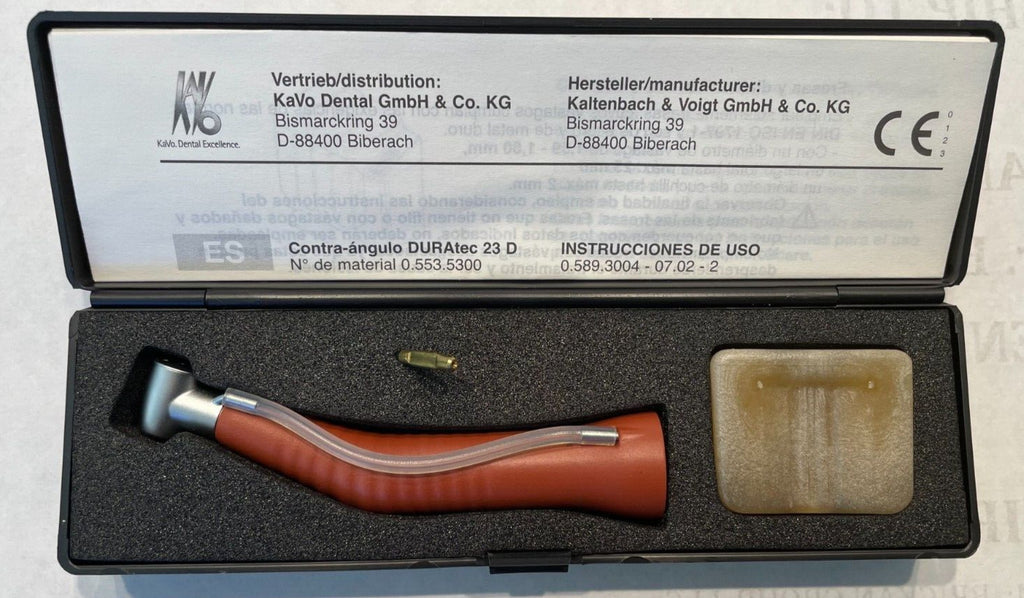 Contra Angle Dental DURAtec 23D 1:3 KaVo GERMANY ORIGINAL