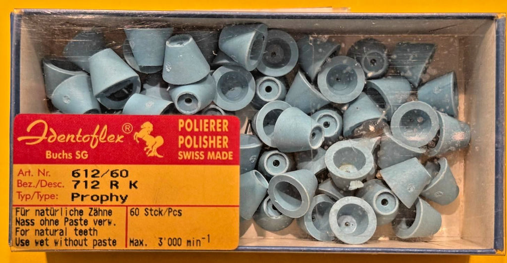 IDENTOFLEX PROPHY POLISHER CUP 60u. a KERR Company Swiss made