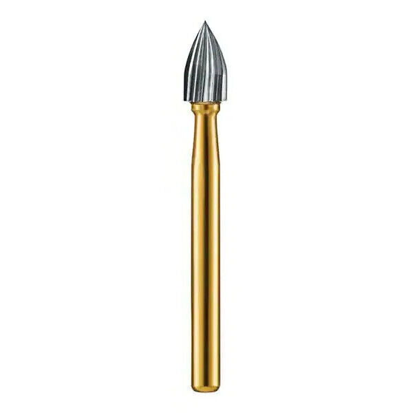 KERR JET TRIMMING & FINISH CARBIDE BURS 12 BLADES TF 7104 FLAME