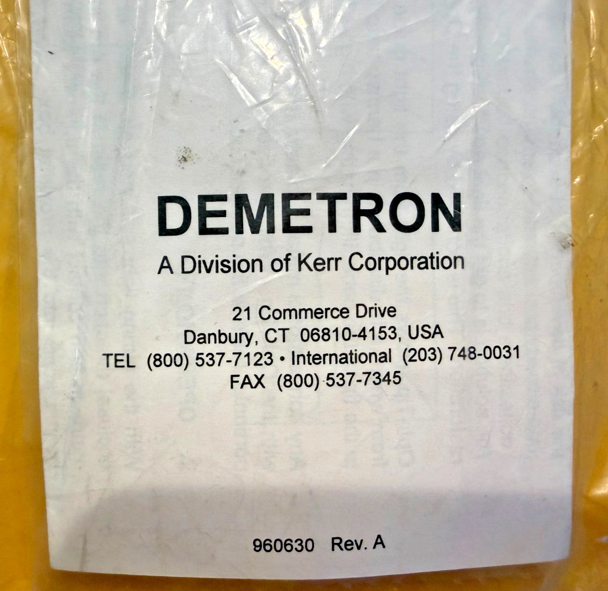 OPTI-TIP  DEMETRON KERR for curing ligth 2 units box.