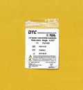 FDA  1st molar Roth convertible bondable buccal tube single.  0.022"  100/PACK