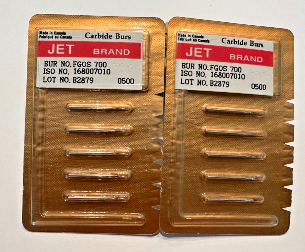 KERR JET Dental Surgical Carbide Bur FGOS 700  701  702  703 & 556   Made Canada