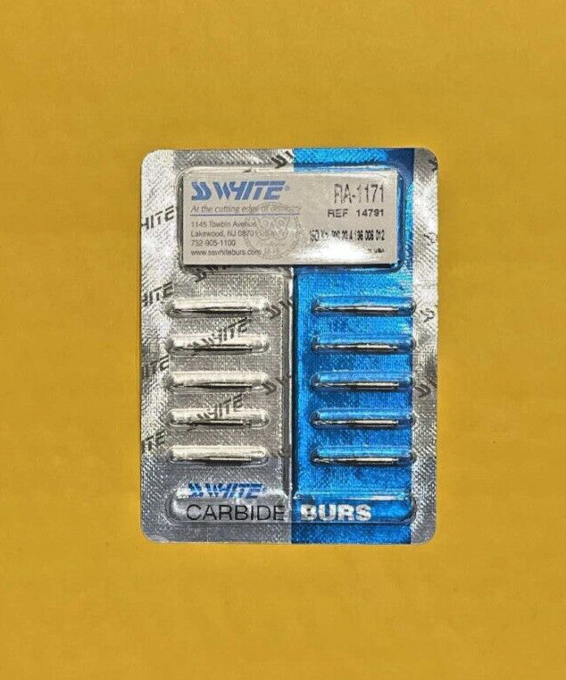 SS White Dental Carbide Burs RA 700, RA 1170, RA 1171, RA 1172