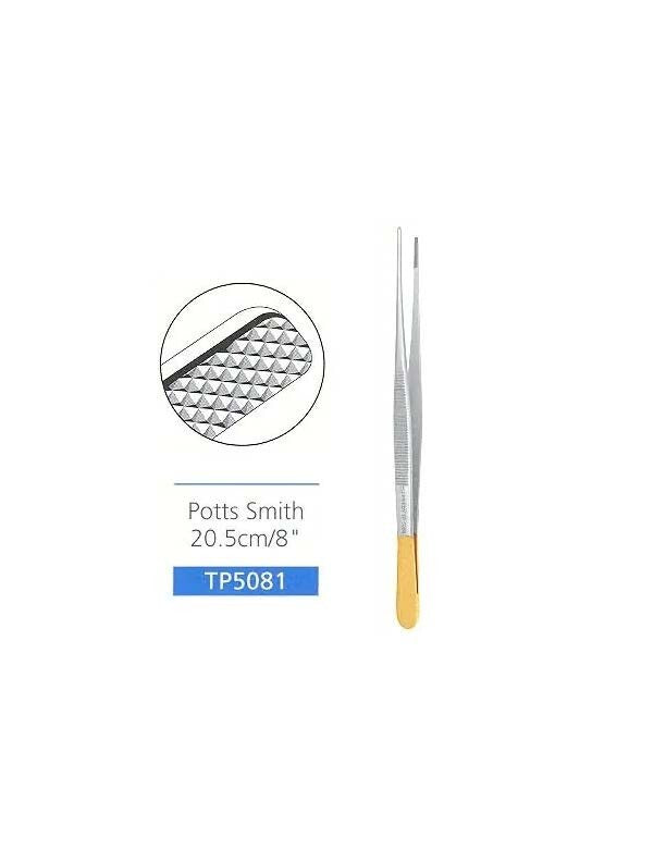 HU-FRIEDY  TP5081 - TISSUE PLIER POTTS-SMITH PERMA SHARP STRAIGHT 20,5CM