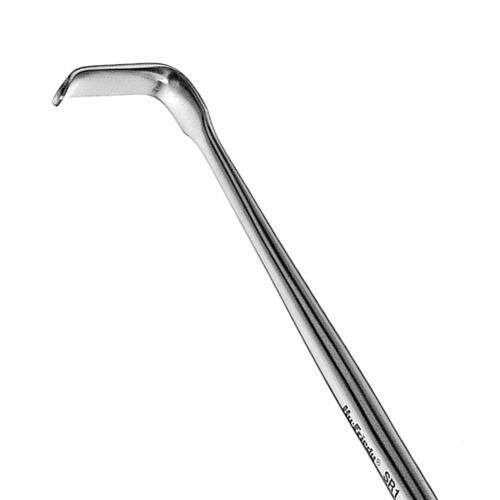 Hu-Friedy SR3 Surgical Retractor 12 mm x 55 mm, Downward Curve