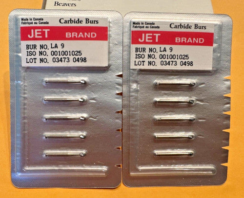 KERR JET RA 3  RA 9 Round Carbide Bur Made Canada