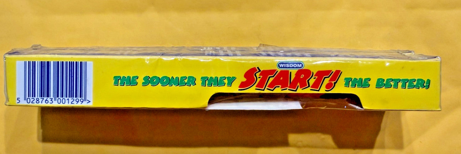 12 x WISDOM Toothbrush START Kids 3+  Pack of 12 units. UK madefor