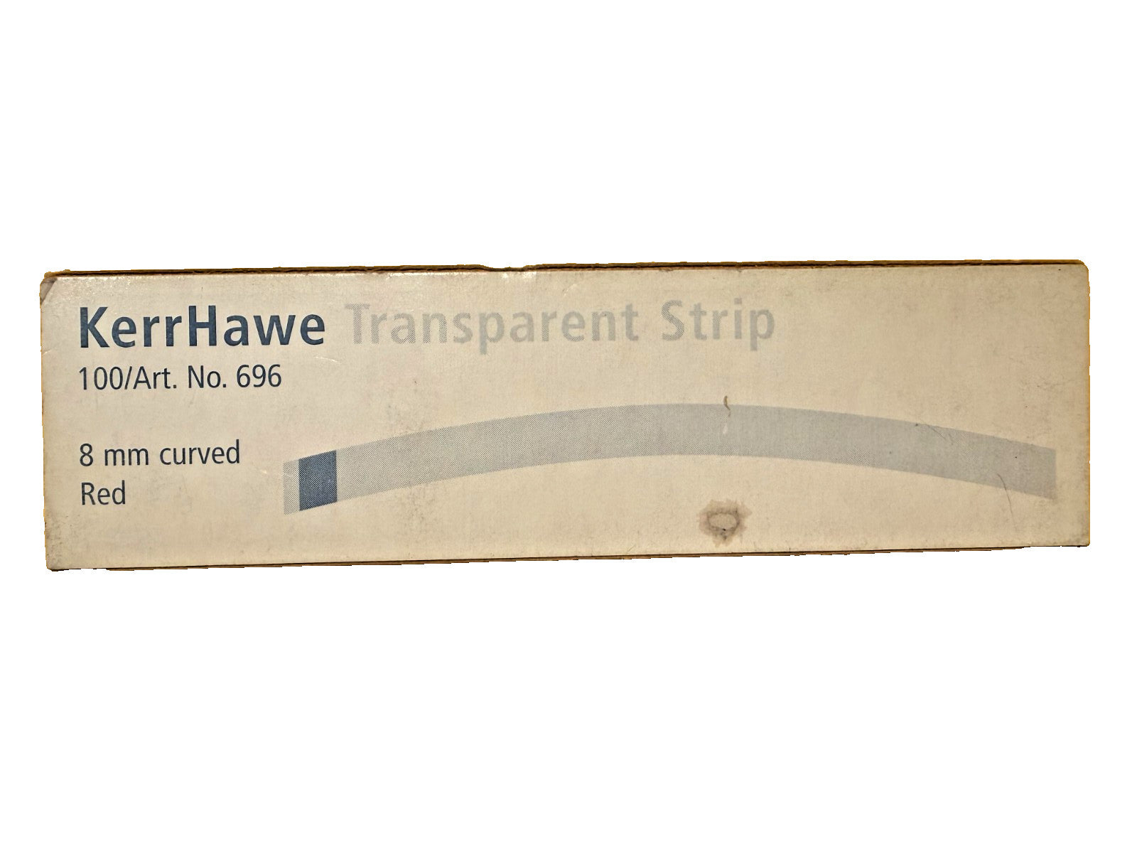KERR HAWE Transparent curved strip 100 units SWISS made