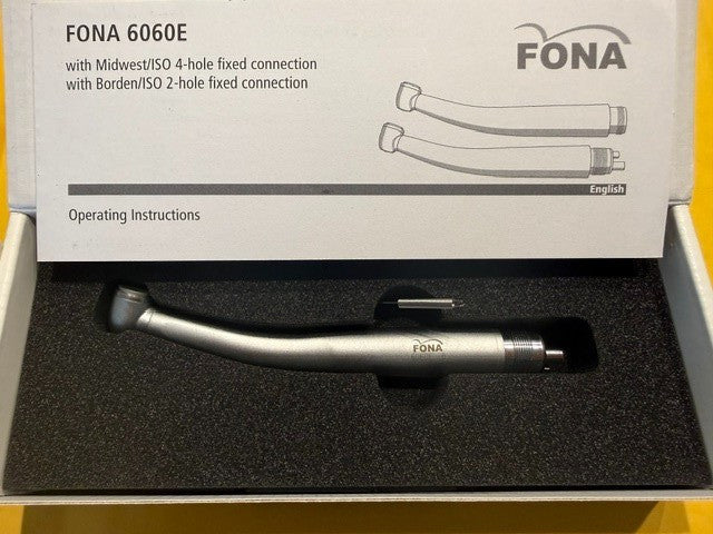 SIRONA FONA 6060E B  Dental High Speed instrument 4 hole Midwest Germany