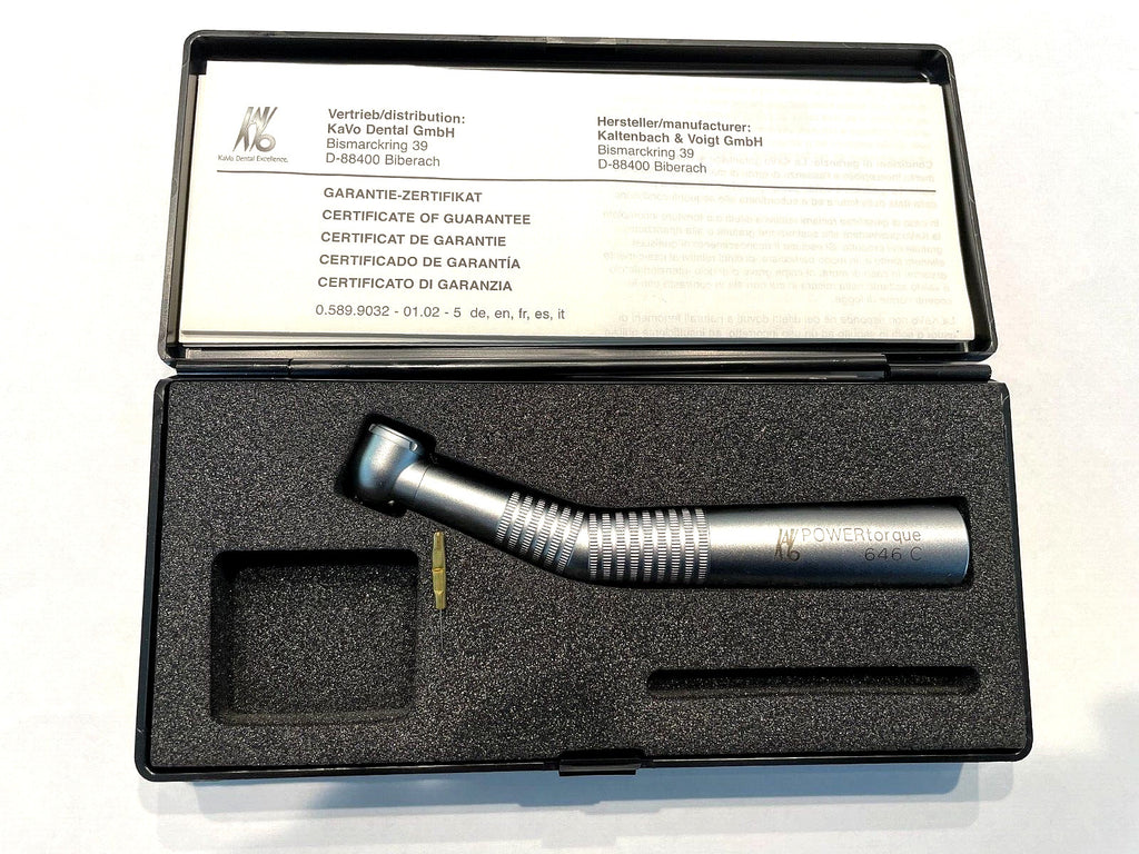 Dental Handpiece/ KAVO POWER TORQUE 646 C PUSH BUTTON NON OPTIC