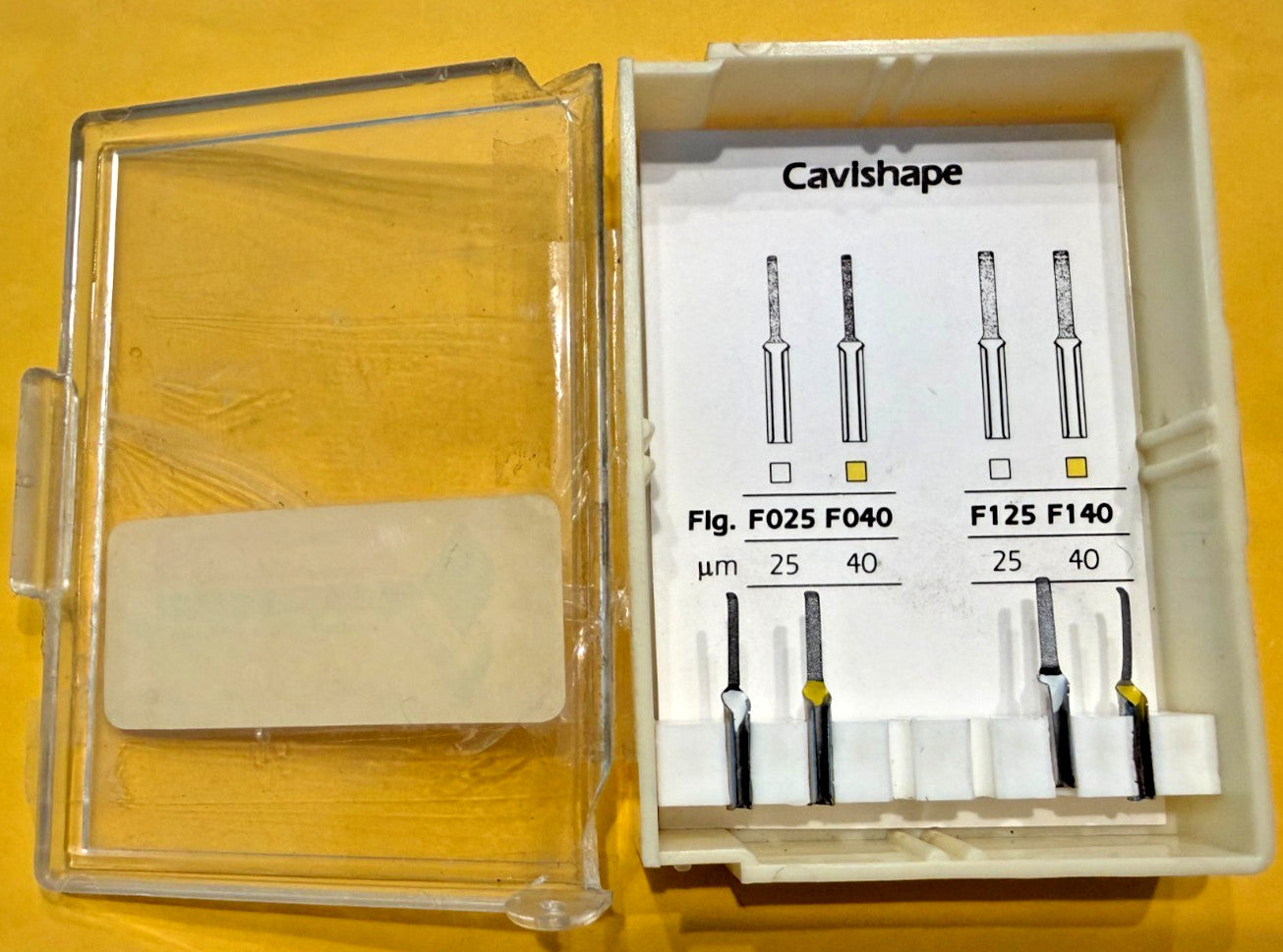 CAVISHAPE INTENSIV 4 UNITS SET.  Swiss made OPEN BOX