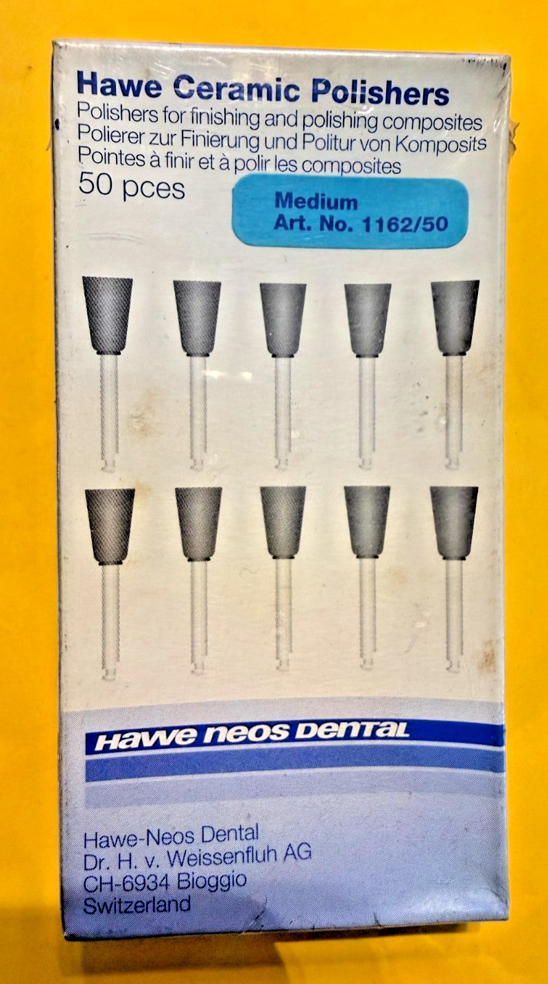 CERAMIC POLISHERS RA CUP MEDIUM 50 units HAWE a KERR Company