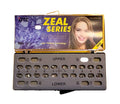 FDA. ZEAL Series MBT brackets, 345  with hooks.  0.022".  10 SETS