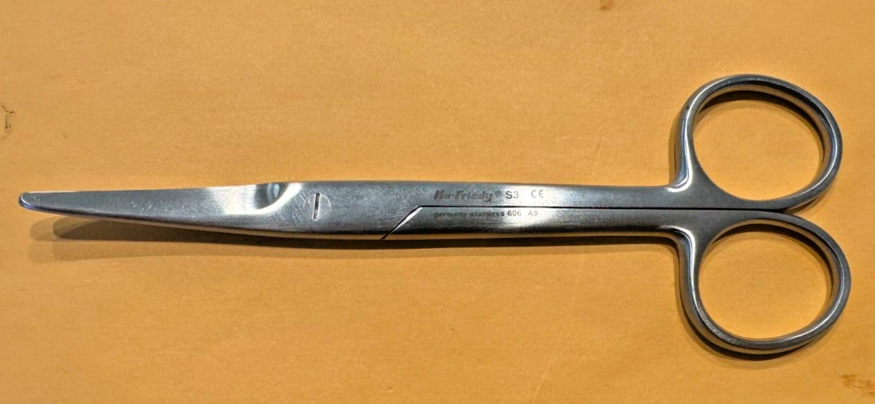 HU-FRIEDY  S3 - SCISSOR MAYO #3 CURVED ROUND 14,5CM   OPEN BOX