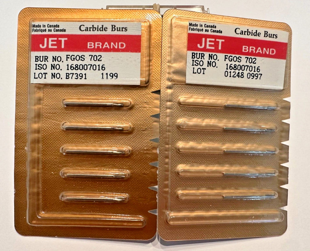 KERR JET Dental Surgical Carbide Bur FGOS 700  701  702  703 & 556   Made Canada